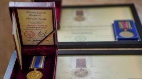 На Вінниччині родинам полеглих Захисників вручили державні нагороди