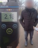 Патрульні виявили нетверезого водія на автодорозі Р-31