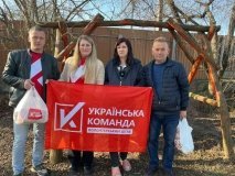 Ободівка дякує: "Українська команда" привезла не просто допомогу, а частинку тепла