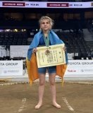 Юна сумоїстка з Вінниці здобула бронзу престижного Кубка Хакухо в Токіо