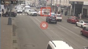 Дорожній інцидент на пішохідному переході