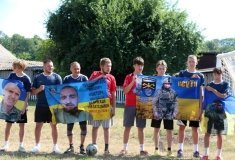 На Барщині провели спортивний турнір на честь загиблих та безвісти зниклих захисників