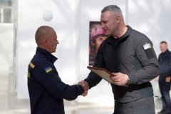 Кличко привітав рятувальників Києва та розповів про понад 46 тисяч виїздів від початку війни