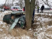 Смертельна ДТП у Вінницькому районі: загинула пасажирка, водія госпіталізовано
