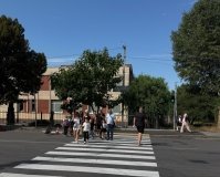 У Вінниці на перехресті вулиць Максима Шимка та Олега Антонова запрацював новий світлофор