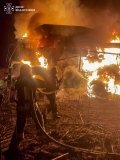 На Вінниччині рятувальники загасили низку пожеж: горіли поля, господарська споруда, лічильник та комбайн