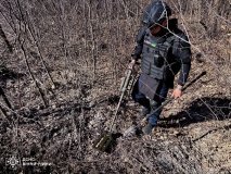 На Вінниччині сапери знищили артилерійський снаряд часів Другої світової війни