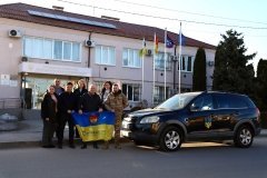 Стрижавська громада передала позашляховик для військового на Запорізький напрямок