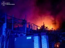 У Вінниці через коротке замикання сталася пожежа в недобудованому будинку