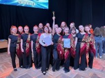 Хореографічний колектив «Акорд» із Дмитрашківки виборов друге місце на «Diamond Festival»