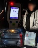2,36 проміле алкоголю зафіксували у водійки, яку зупинили патрульні у смт Стрижавка.