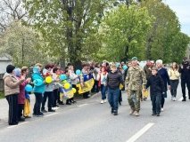 Після майже чотирьох років полону Брацлавська громада зустріла свого Героя Руслана Басовського