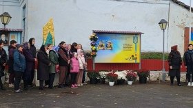 У Миролюбівці відкрили Алею Слави та Алею Надії на честь українських Захисників