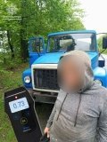 Понад норму: на Вінниччині водій вантажівки попався п’яним за кермом