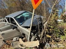 Поблизу Вінниці зіткнулися KIA та Skoda — постраждала 73-річна жінка