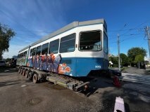 До Вінниці прибули останні швейцарські трамваї Tram 2000