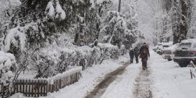 ЗМІ: Снігопад в Одесі (фото)