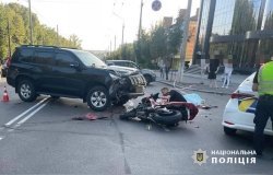 У Вінниці в ДТП загинув мотоцикліст
