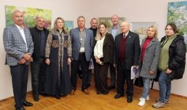 У Вінниці відкрилась персональна виставка  художника, викладача університету Олександра Назаренка