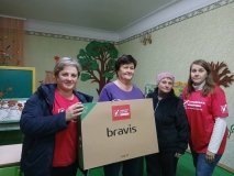 Волонтери «Української команди» подарували телевізор Маньківському дитячому садочку «Дзвіночок»