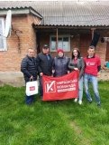 Волонтери «Української команди» відвідали Ободівку та передали допомогу місцевим жителям