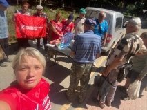 Щонеділі поруч із людьми: волонтери «Української команди» у Гайсині продовжують підтримувати тих, хто цього потребує
