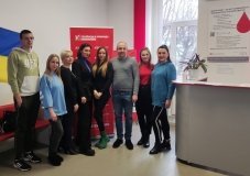 Волонтерський штаб «Українська команда» Вінниччини вчергове здали кров
