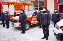 Вінницькі рятувальники отримали нову партію автомобілів від Литви для посилення оперативної готовності