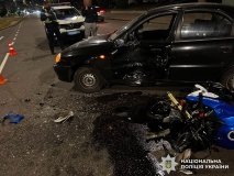 У Вінниці за добу сталися дві ДТП: травмувалися пішохідка та мотоцикліст