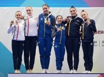 Вінницькі акробатки здобули призові місця на Чемпіонаті Європи