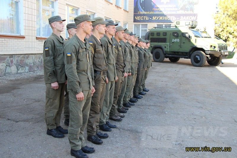 Гвaрдійський підрозділ нa Вінниччині отримaв сертифікaт нa 300 тисяч гривень