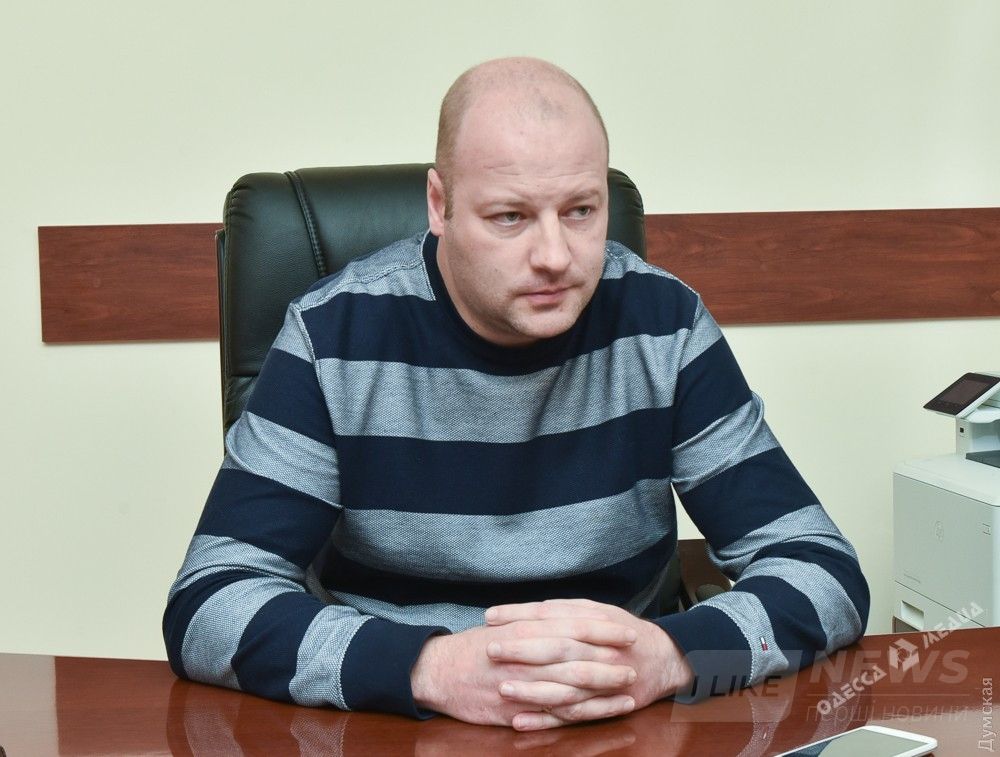 Начальник Одесского Управления ДВБ НП Украины Дмитрий Мартыненок. Фото odessamedia.net