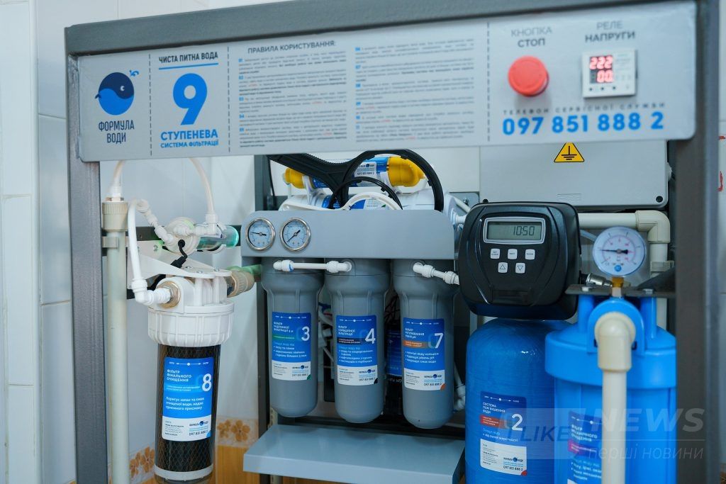 У вінницьких дитсадках встановили очисні системи питної